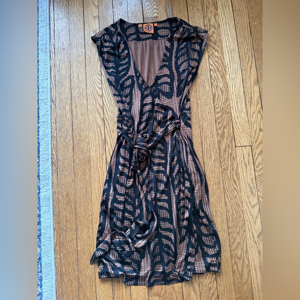 Tory Burch Silk Wrap Dress - Size XS